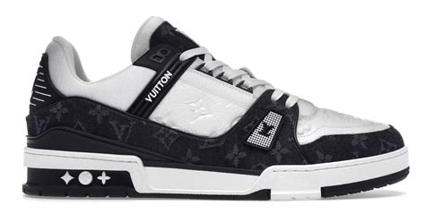 louis vuitton black or white trainers|Louis Vuitton white trainers women.